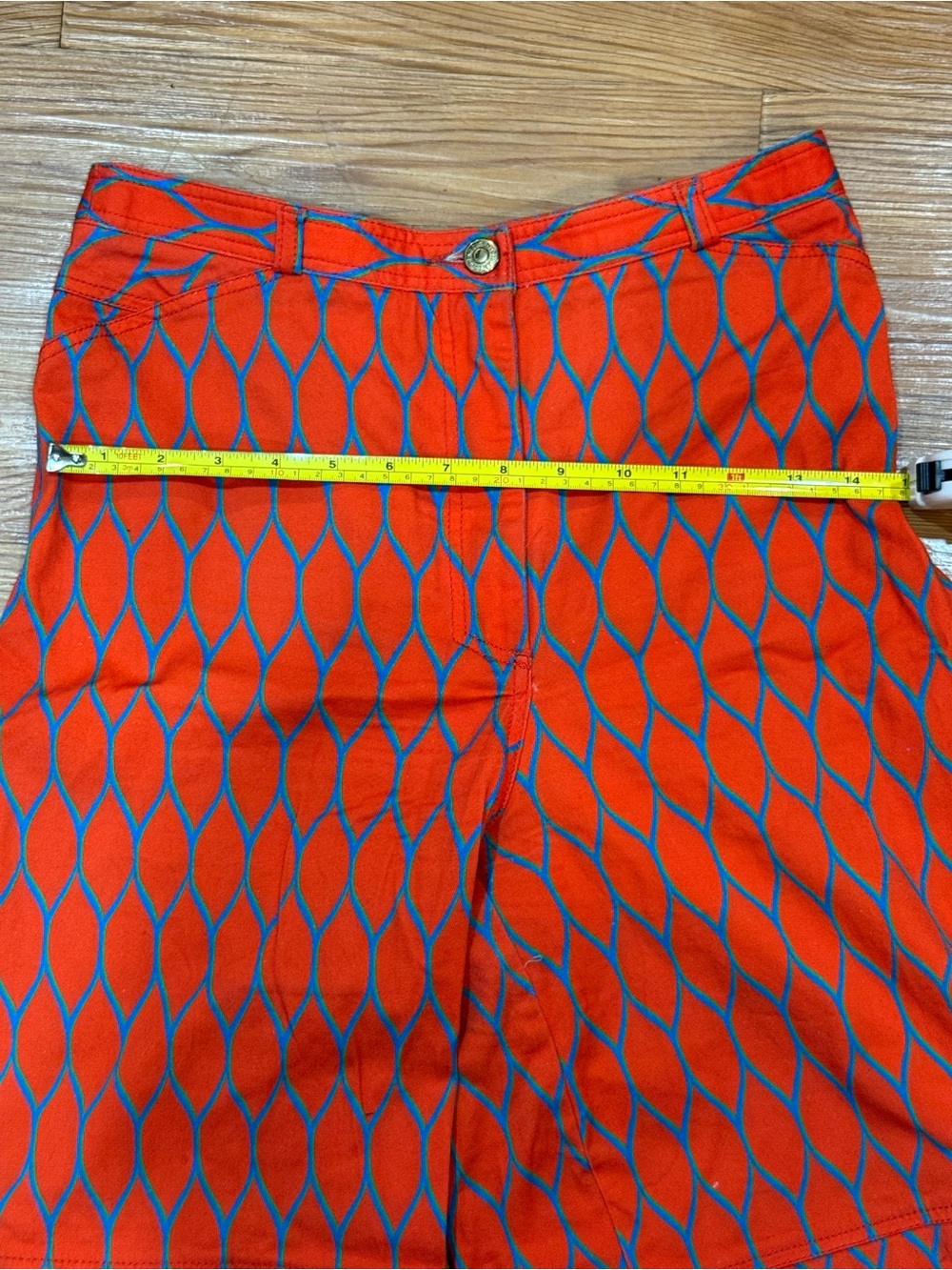 Kenzo Green and Red Flare Jeans - Picture 9 of 13